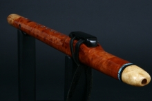 Redwood Burl Native American Flute, Minor, High D-5, #E24A